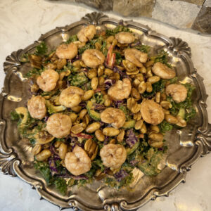 سالاد میگو مدیترانه‌ای دالما